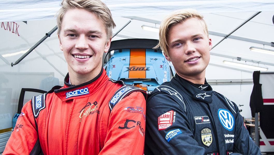 Sondre Evjen och William Nilsson is JC Racetekniks drivers in Supercar Lites 2017.