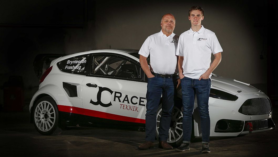 Thomas Bryntesson och Ola Frøshaug för entre i Supercar, men JC Raceteknik